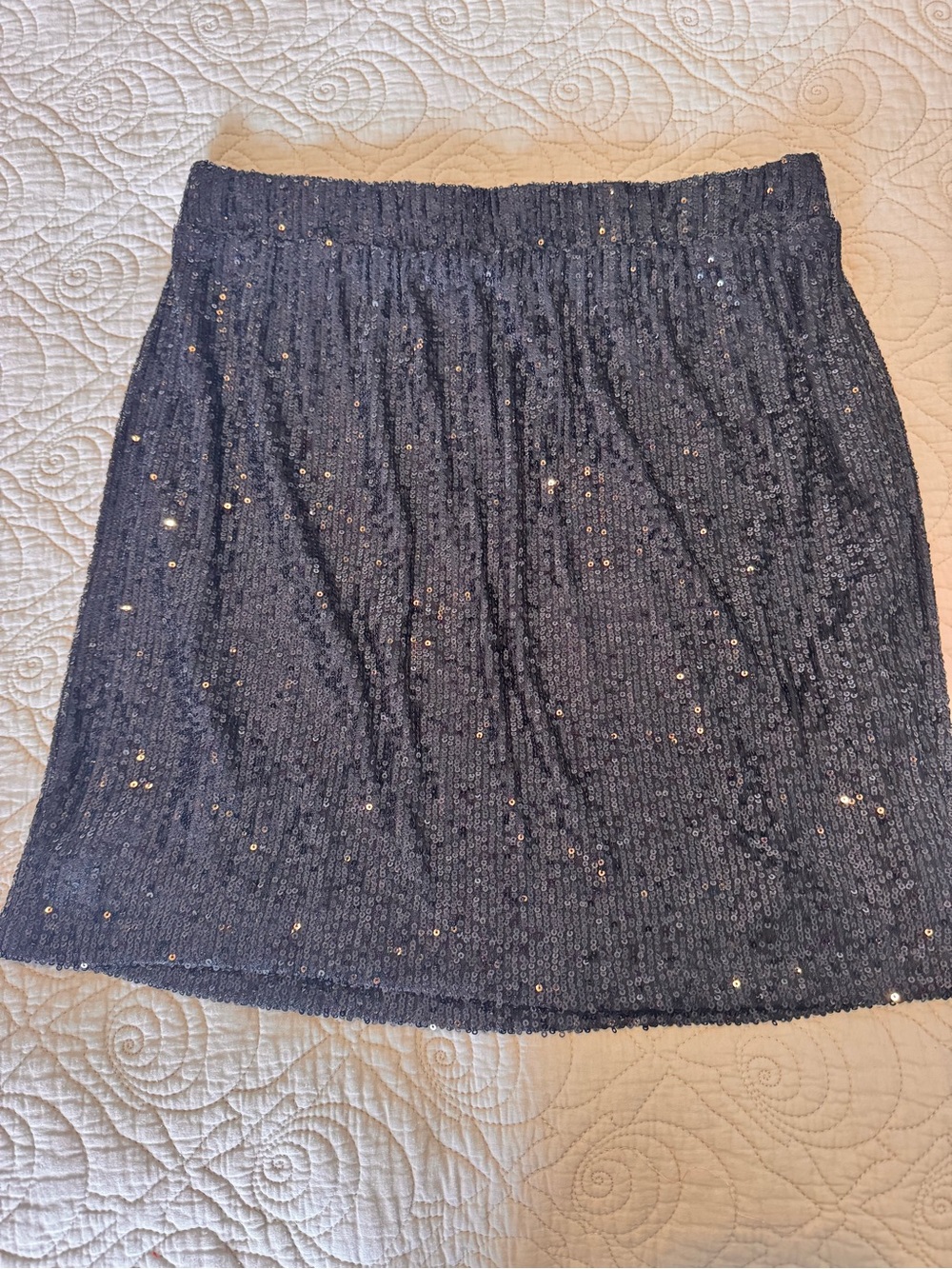 Maurices Women’s Sequin Mini Skirt - black